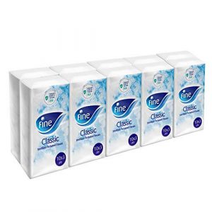 Fine White Pack Of 10 Tissue from Amazon 