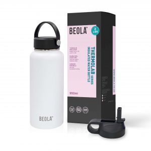 BEOLA 950ml Stainless Steel ThermalWater Bottle