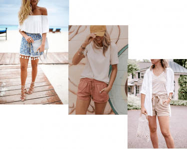 Beach shorts street fashion
