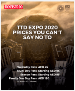 Dubai expo ticket