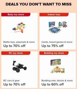 Deals on toys